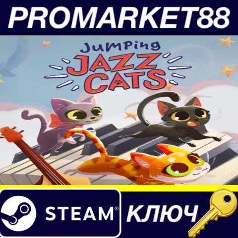 ⭐ Jumping Jazz Cats Steam КЛЮЧ   GLOBAL (NO TR)