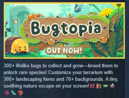 Bugtopia АВТОДОСТАВКА STEAM GLOBAL МГНОВЕННО ЛИЦЕНЗИЯ
