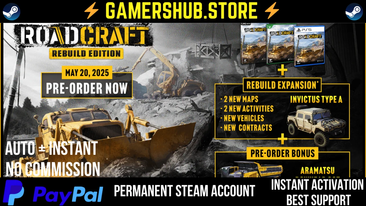 RoadCraft Rebuild Edition STEAM