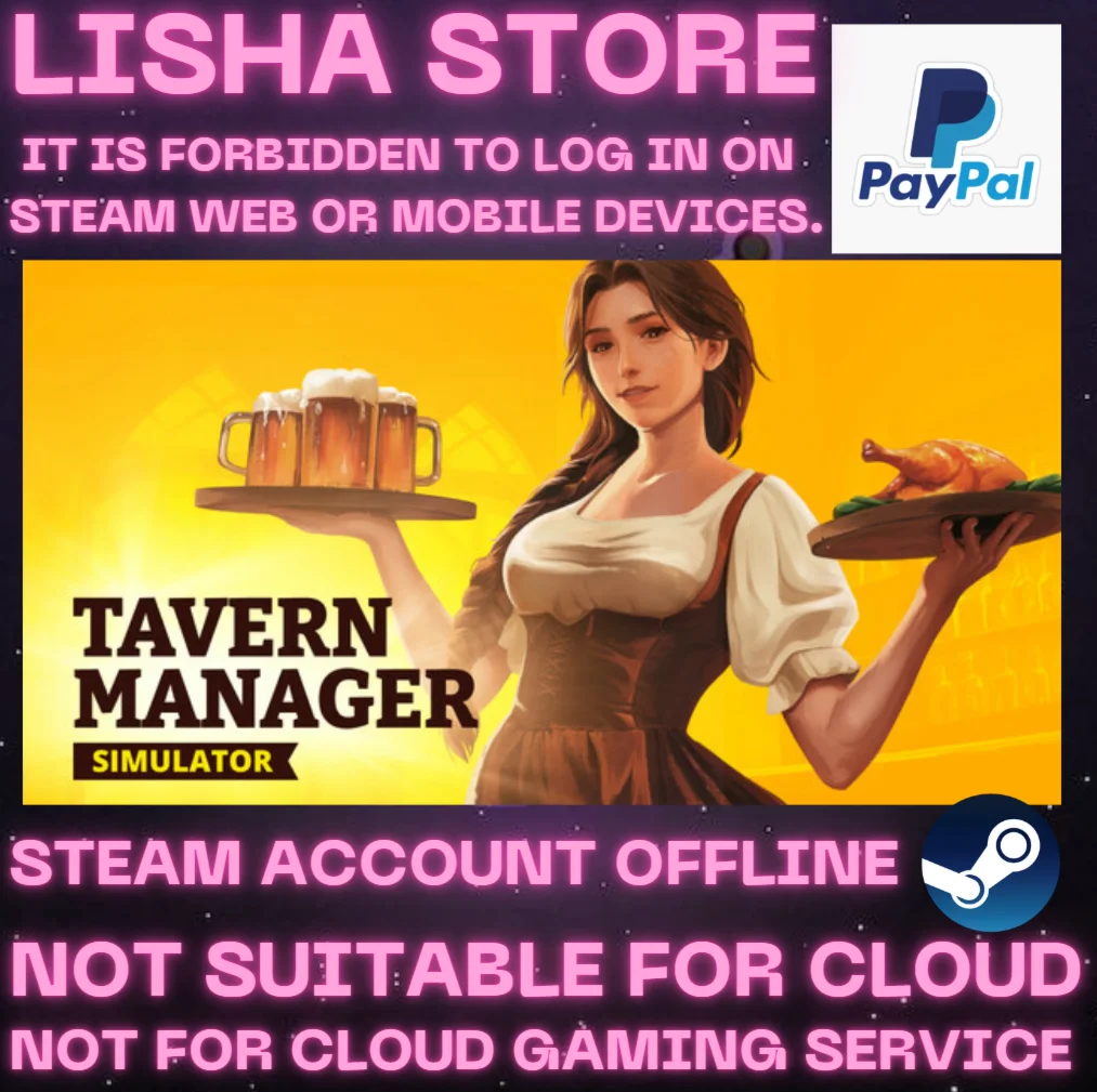 Tavern Manager Simulator Стим Оффлайн на 90 дней