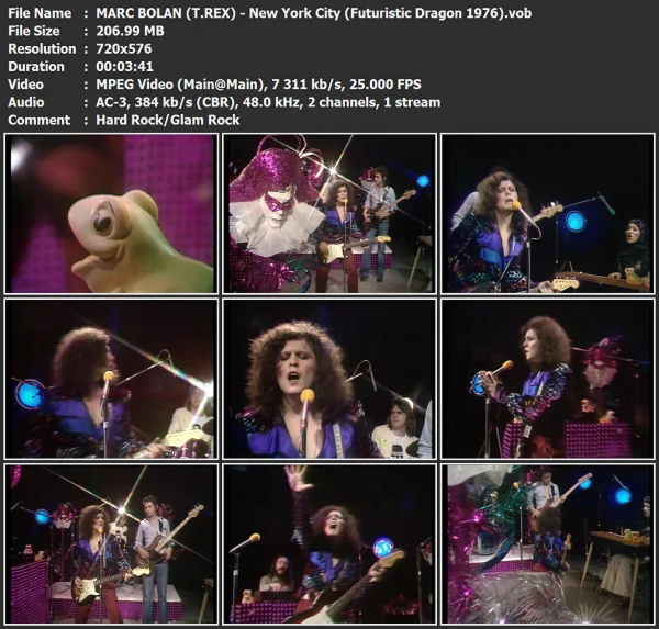 MARC BOLAN (T.REX) - New York City