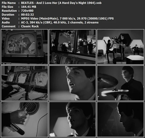 BEATLES - And I Love Her