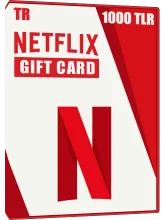 Подарочная карта Netflix Турция 1000 TL