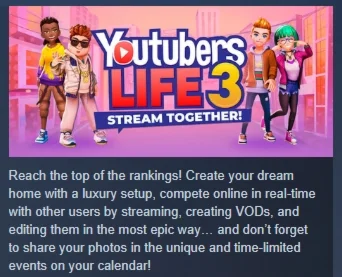 Youtubers Life 3 - Stream Together! STEAM GIFT РОССИЯ