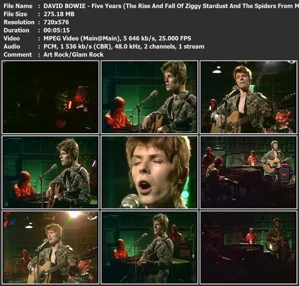 DAVID BOWIE - Five Years