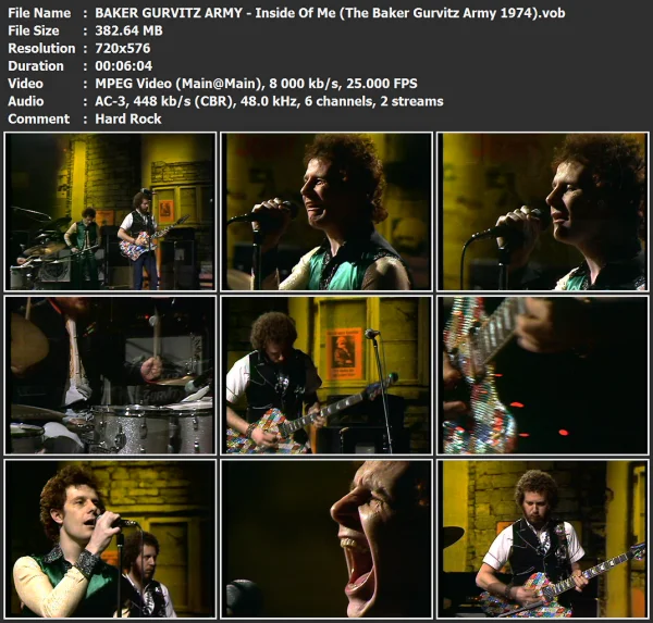 BAKER GURVITZ ARMY - Inside Of Me