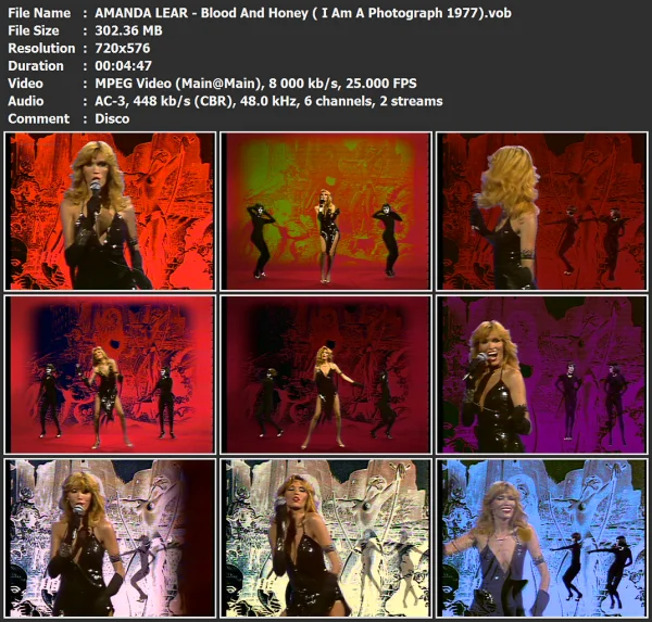 AMANDA LEAR - Blood And Honey