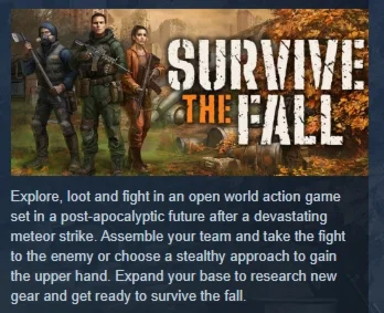 Survive the Fall АВТОДОСТАВКА STEAM РОССИЯ