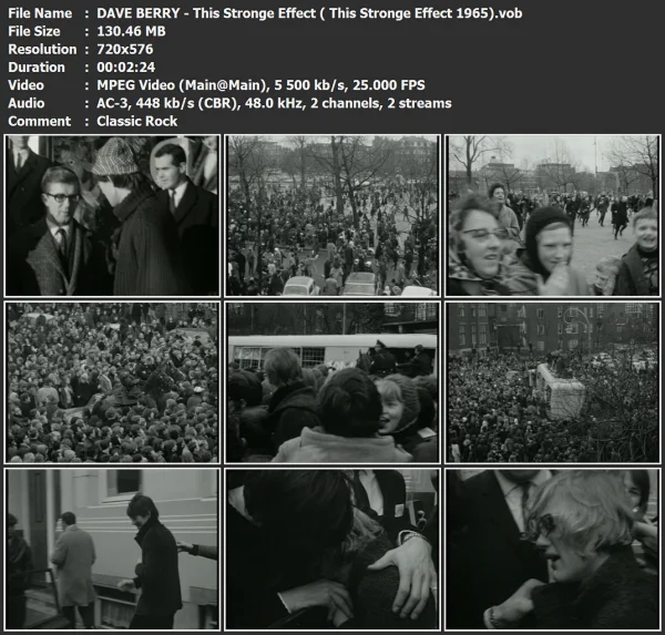 DAVE BERRY - This Stronge Effect