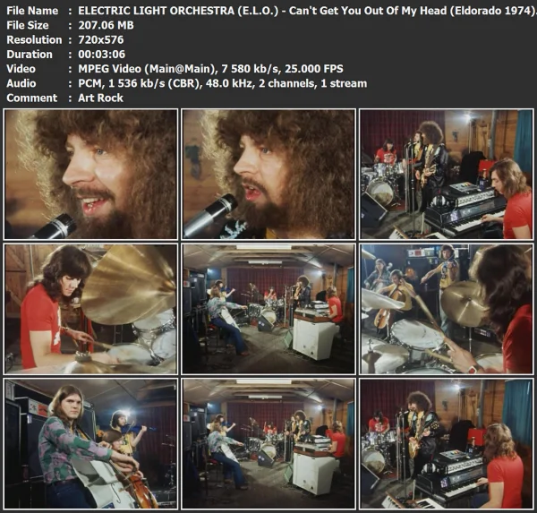 E.L.O. - Can't Get You Out Of My Head