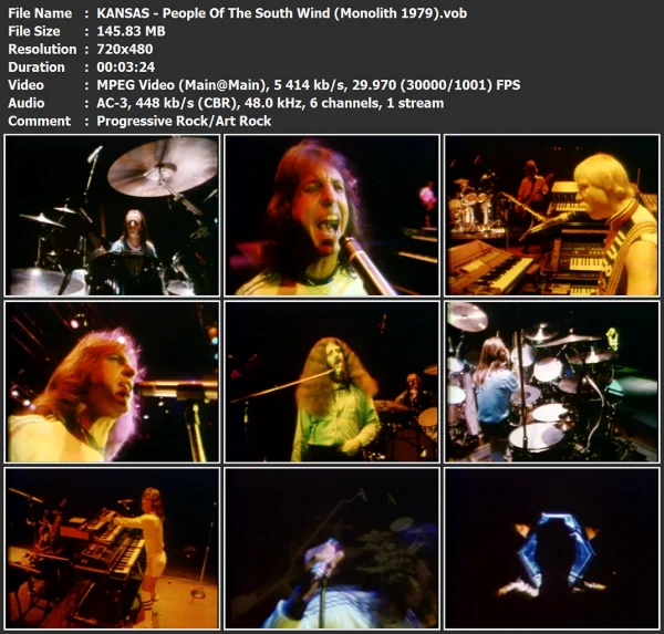 KANSAS - People Of The South Wind