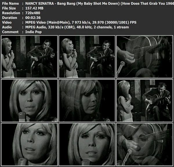 NANCY SINATRA - Bang Bang