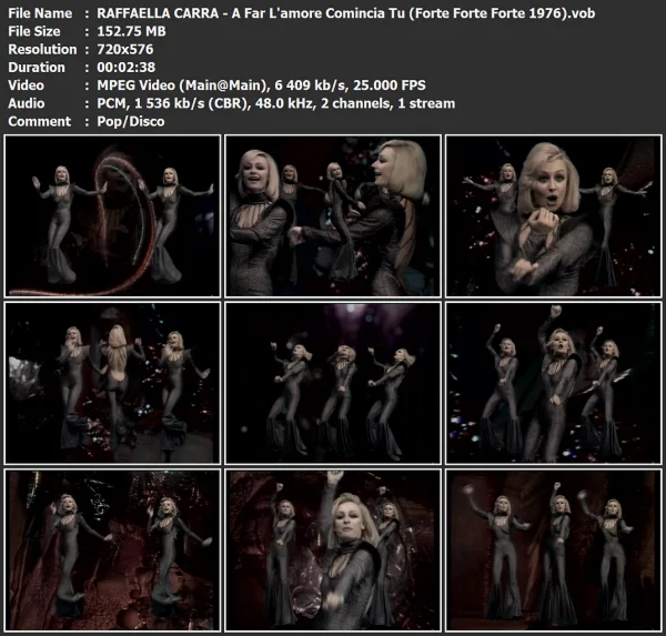 RAFFAELLA CARRA - A Far L'amore Comincia Tu