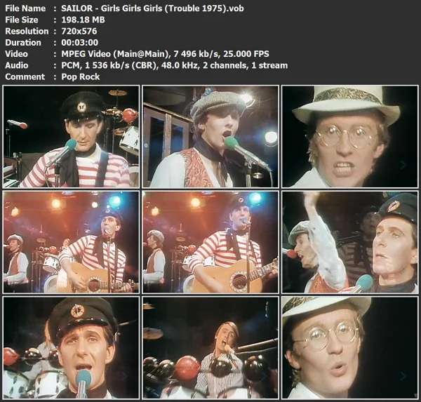 SAILOR - Girls Girls Girls