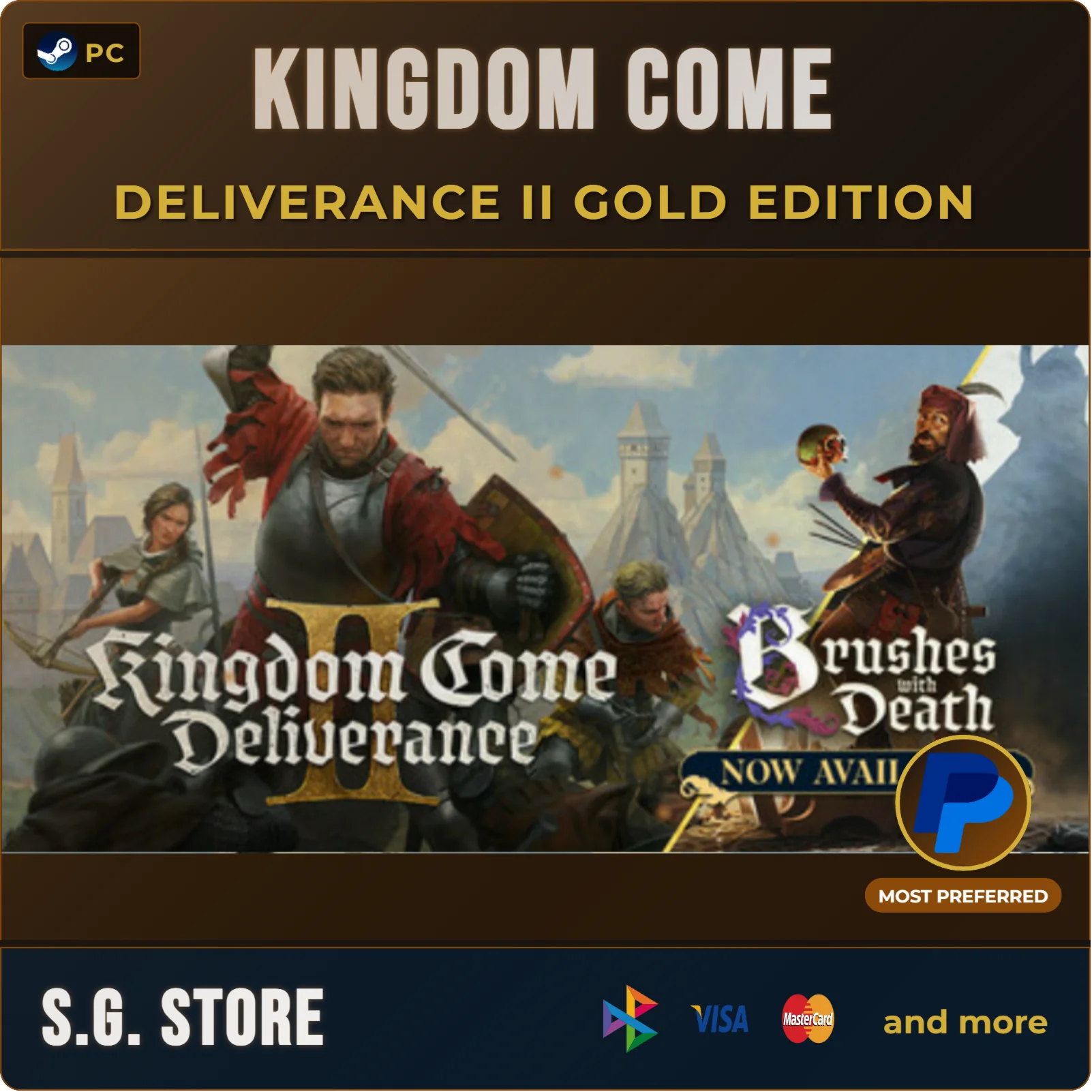 Kingdom Come Deliverance 2 II Gold E Offline Game