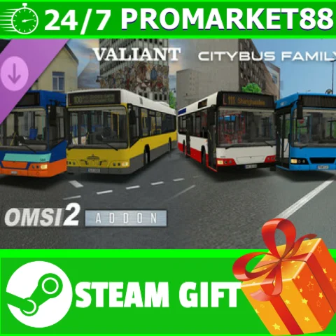 ⭐️ OMSI 2 Add-on Valiant Citybus Family STEAM GIFT