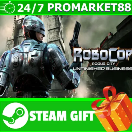 ⭐ ️ RoboCop: Rogue City - Unfinished Business STEAM GIFT