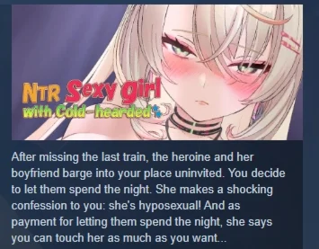 NTR Sexy girl with Cold-hearded STEAM GIFT РОССИЯ