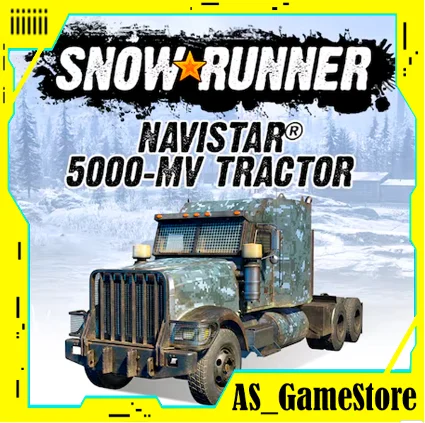 🖤 SnowRunner Navistar 5000-MV Tractor|ПК Epic Games EGS