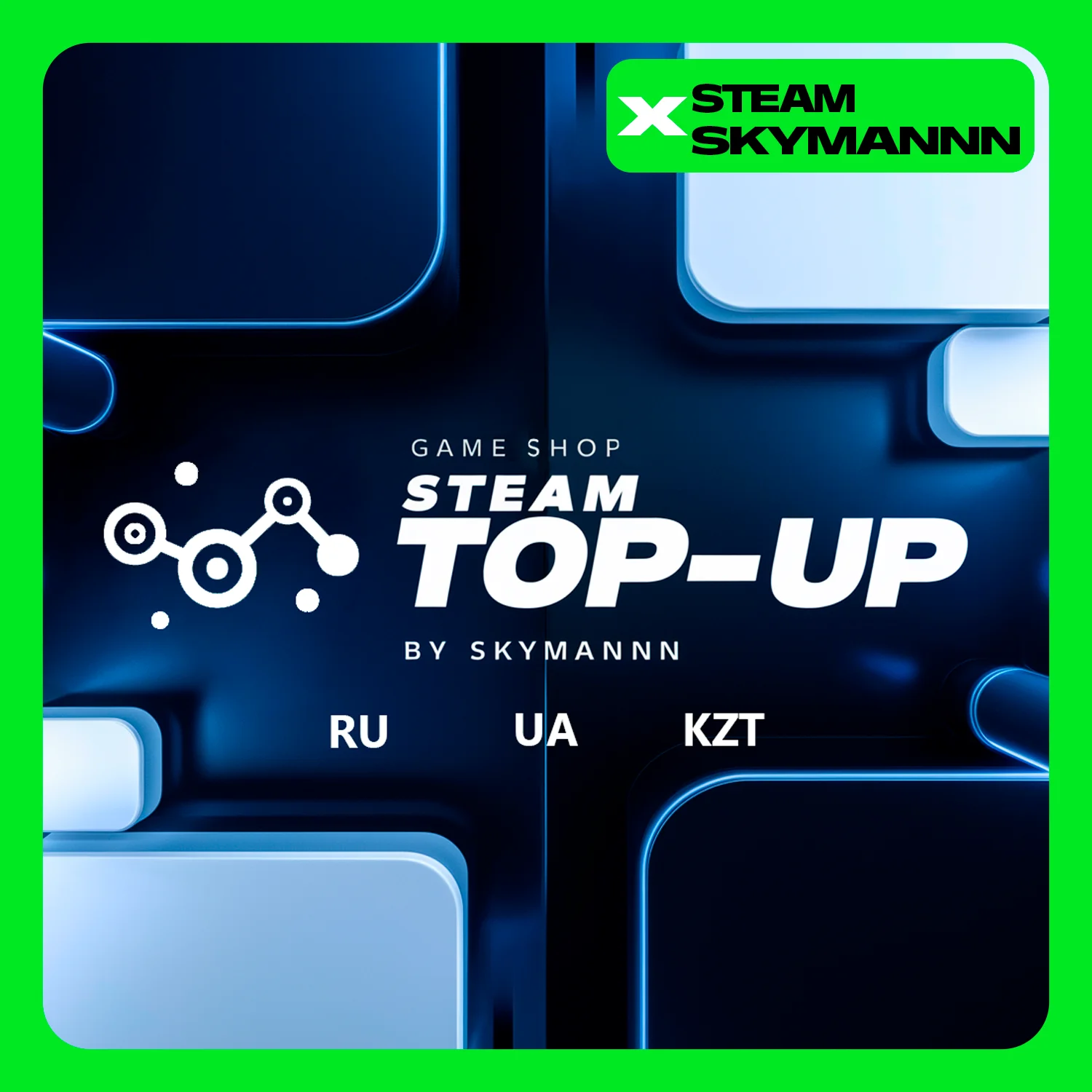 🔝КУРС | 24/7 💵АВТОПОПОЛНЕНИЕ STEAM RU,KZT,UAH,СНГ 💵