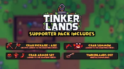 Tinkerlands - Supporter Pack DLC STEAM РОССИЯ