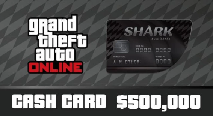 Grand Theft Auto Online: Bull Shark Cash Card $ 500,000