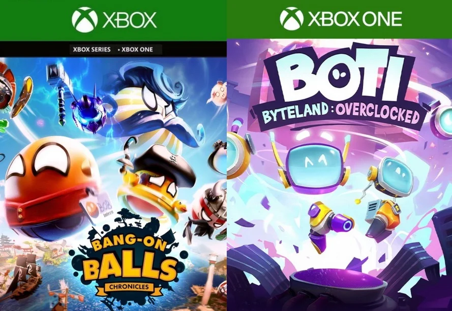 Bang-On Balls Chronicles Boti Byteland Overclocked XBOX