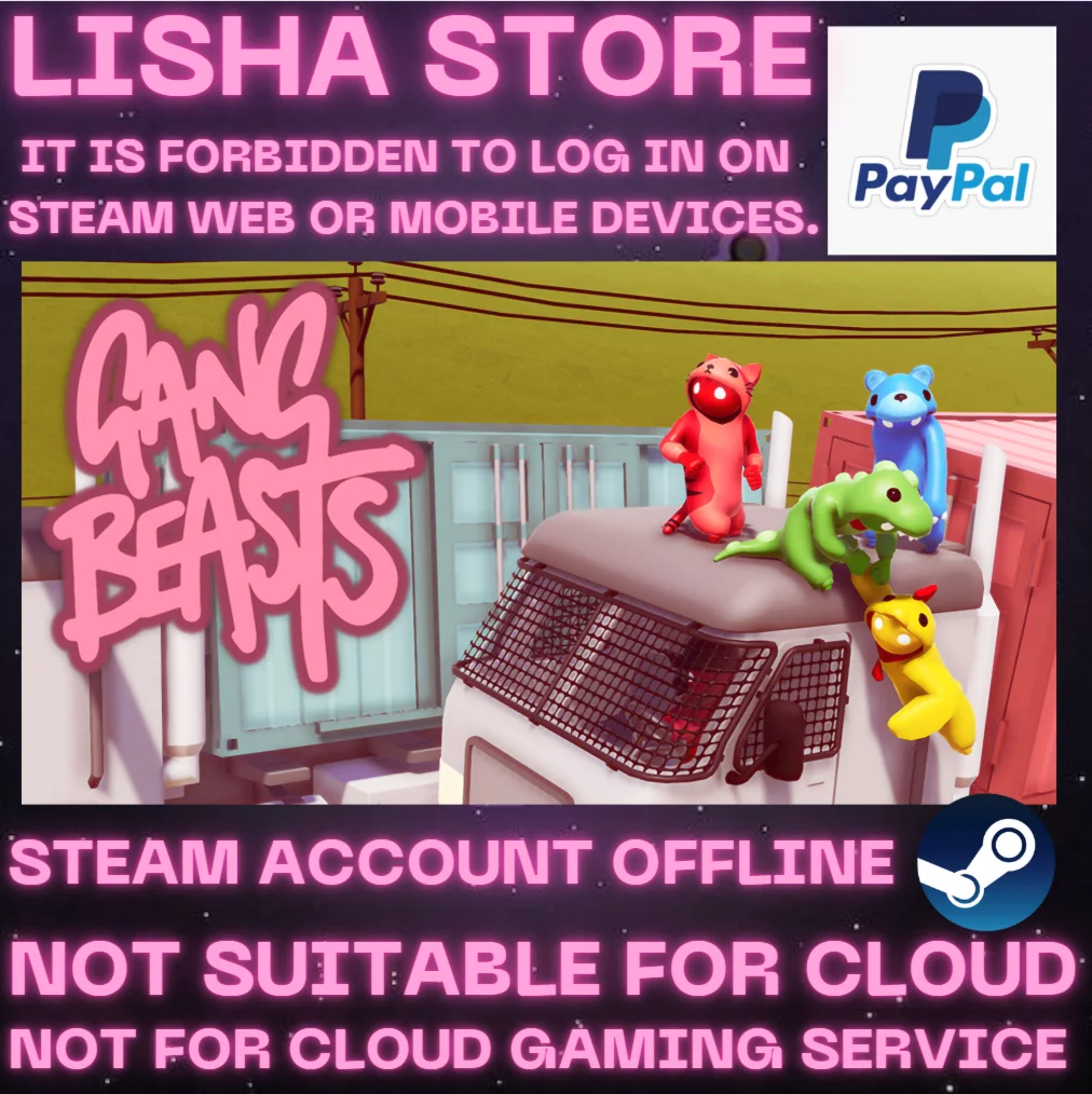 Gang Beasts Стим Оффлайн на 90 дней