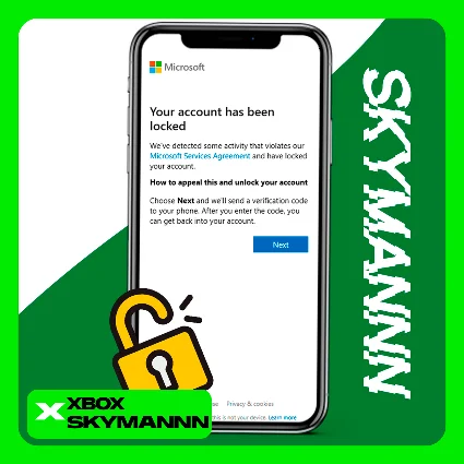 🔓 УСЛУГА РАЗБЛОКИРОВКИ АККАУНТА MICROSOFT | XBOX 🟩