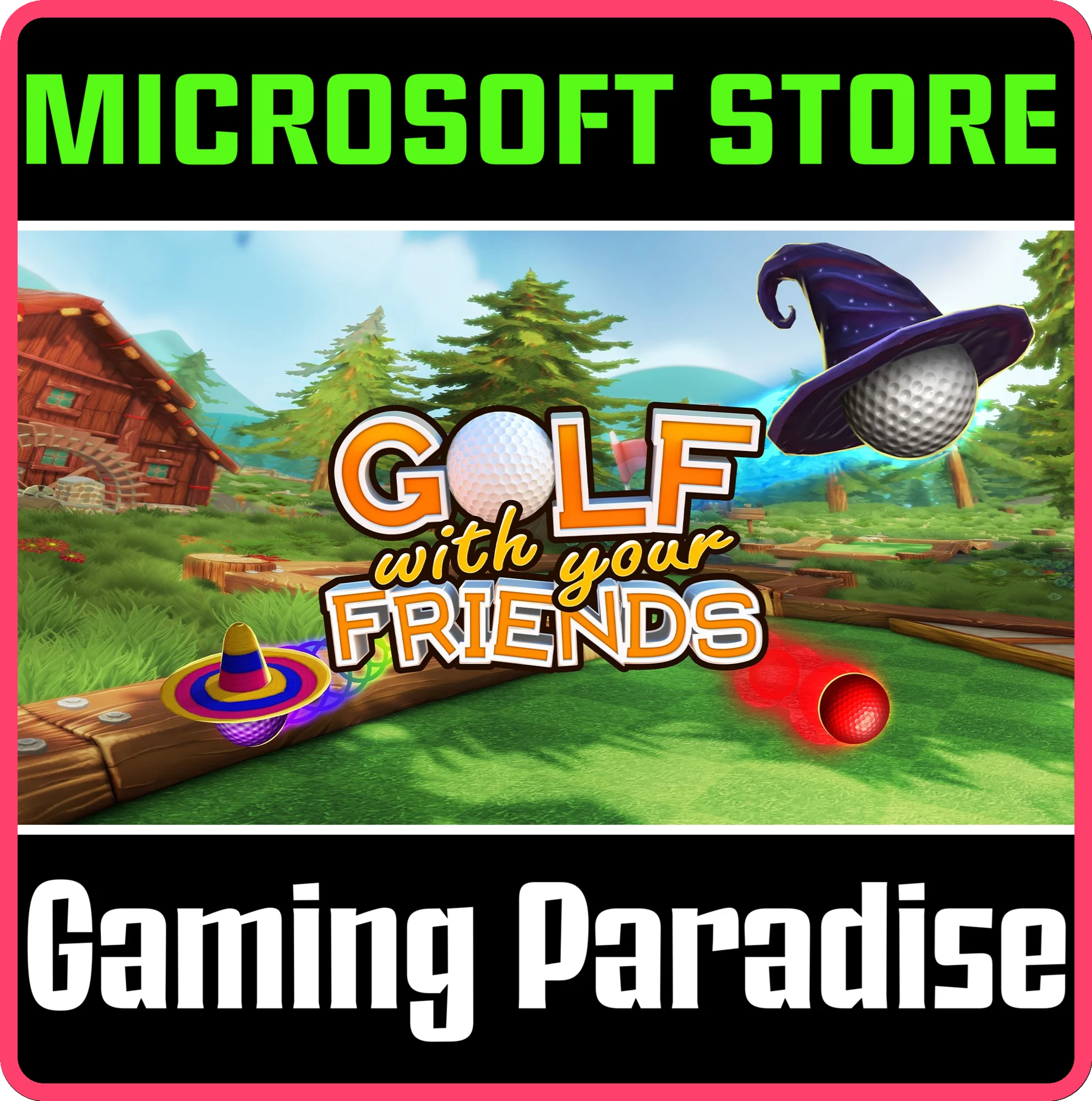 GOLF WITH YOUR FRIENDS (WINDOWS VERSION) PC (WIN) КЛЮЧ/