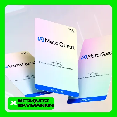 META QUEST 15-200 EUR КАРТА ОПЛАТЫ ПОПОЛНЕНИЕ OCULUS