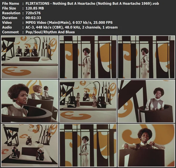 FLIRTATIONS - Nothing But A Heartache