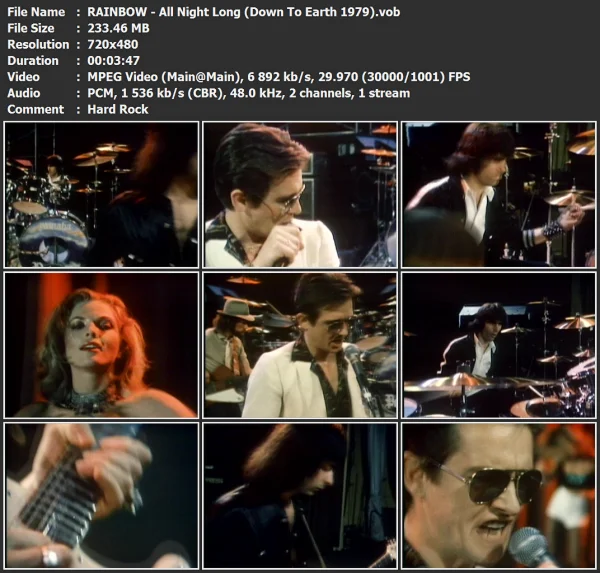 RAINBOW - All Night Long