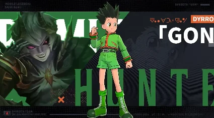Mobile Legends: Bang Bang с Хантер Гон