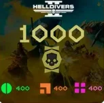  PC | PS5 1000 МЕДАЛИ + 400 ОБРАЗЦОВ  HELLDIVERS 2