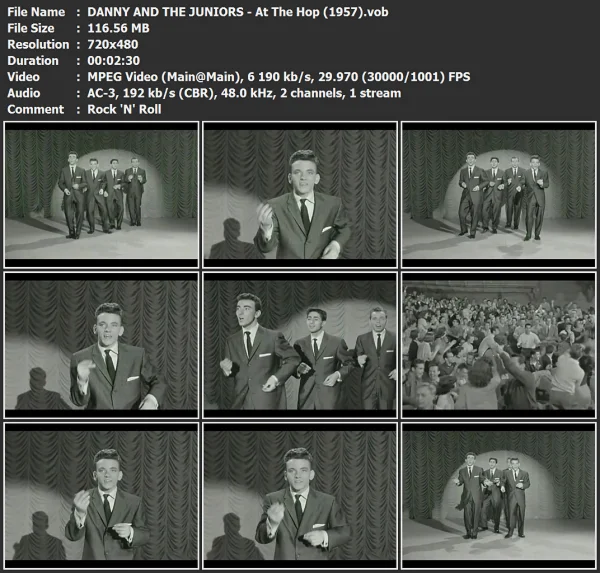 DANNY AND THE JUNIORS - At The Hop