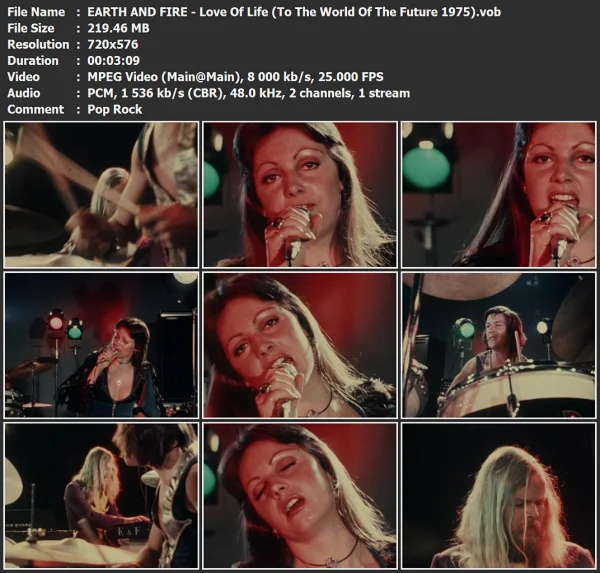 EARTH AND FIRE - Love Of Life