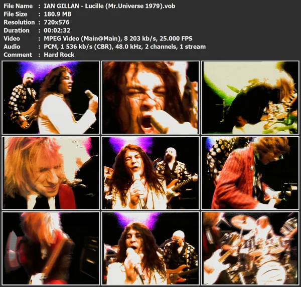 IAN GILLAN - Lucille