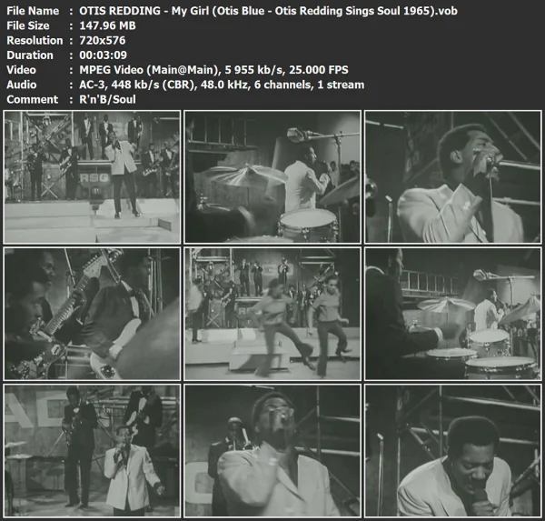 OTIS REDDING - My Girl