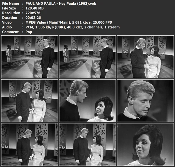 PAUL AND PAULA - Hey Paula