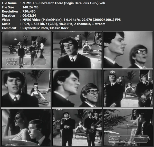 ZOMBIES - She's Not There