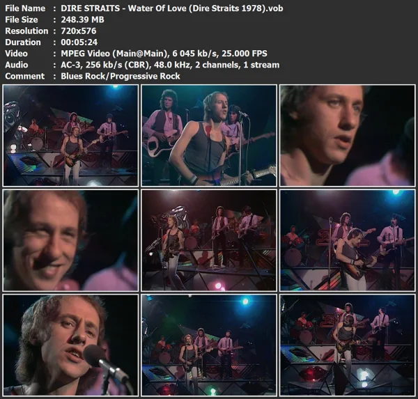DIRE STRAITS - Water Of Love
