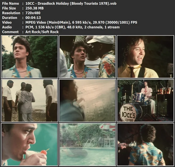 10CC - Dreadlock Holiday