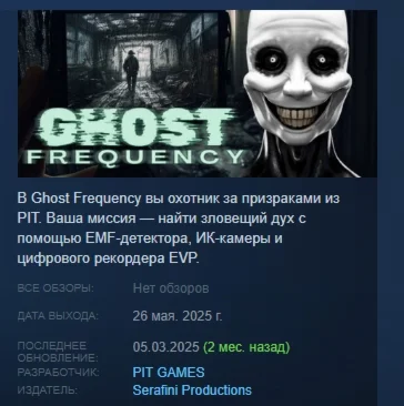 Ghost Frequency АВТОДОСТАВКА STEAM РОССИЯ