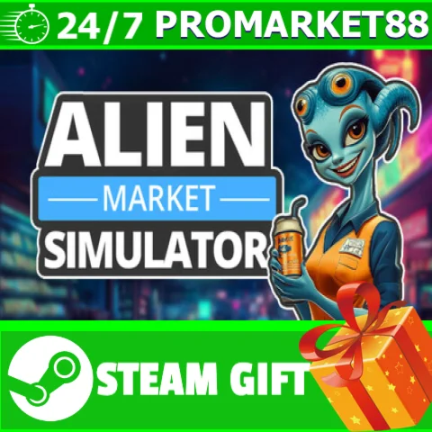 ⭐️ВСЕ СТРАНЫ+РОССИЯ⭐️ Alien Market Simulator STEAM GIFT
