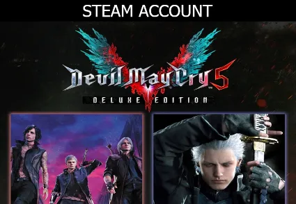 ⭐ Devil May Cry 5 Deluxe + Vergil Steam КЛЮЧ 🔑 GLOBAL (N