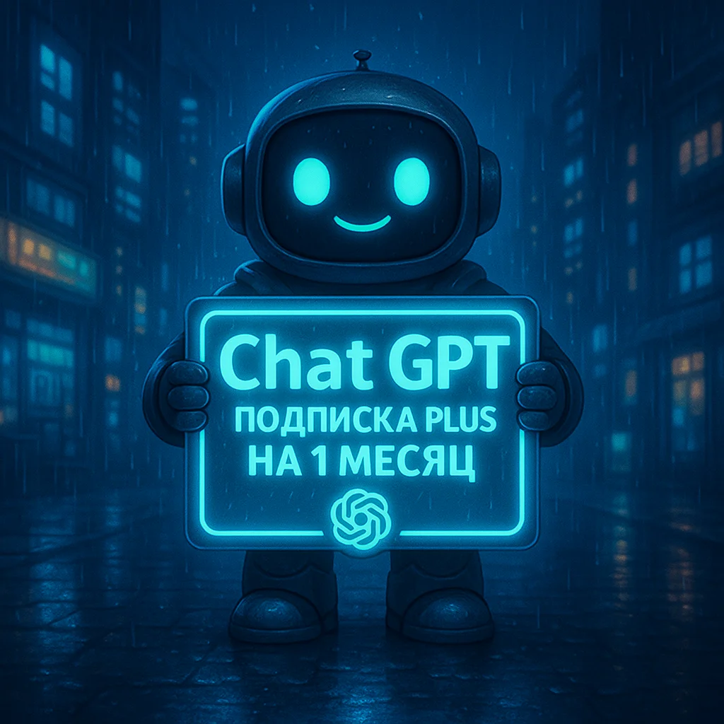 Chat GPT Plus 4.5/o1/o3 | PLUS | SORA | ЛИЧНАЯ ПОДПИСКА