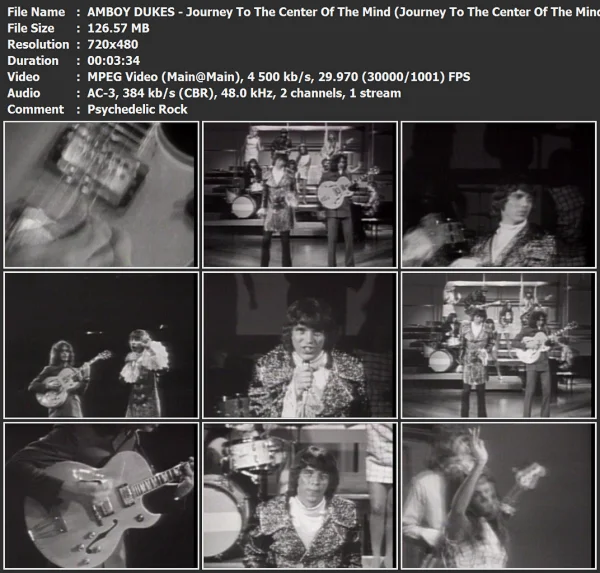 AMBOY DUKES - Journey To The Center Of The Mind