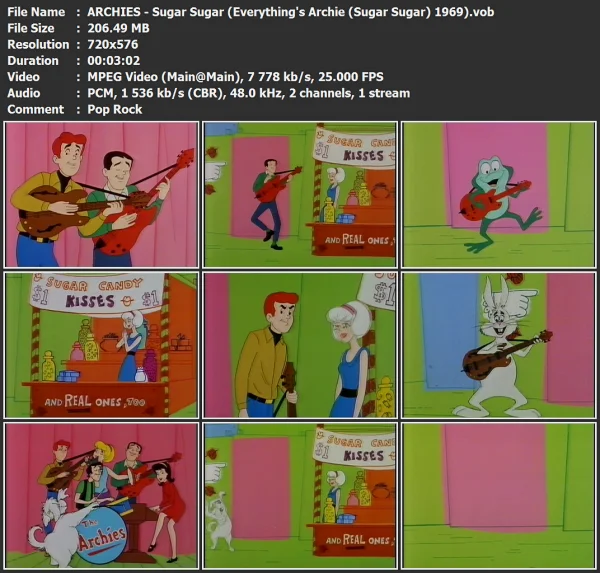 ARCHIES - Sugar Sugar