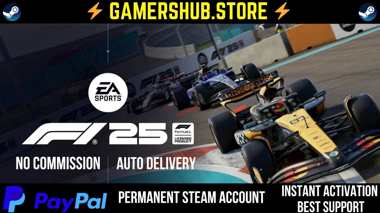 F1® 25 Iconic Edition STEAM + PAYPAL